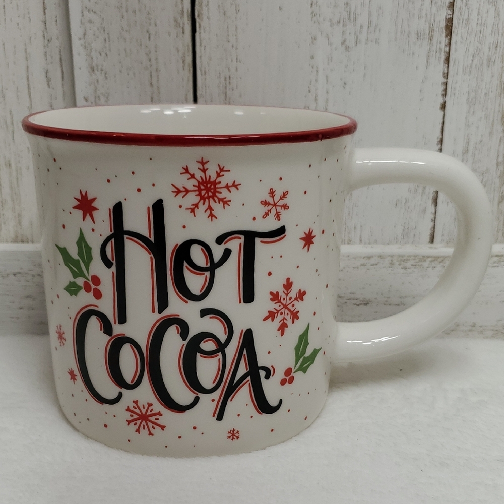 Hot Cocoa Mug Hot Chocolate Cup Winter Christmas